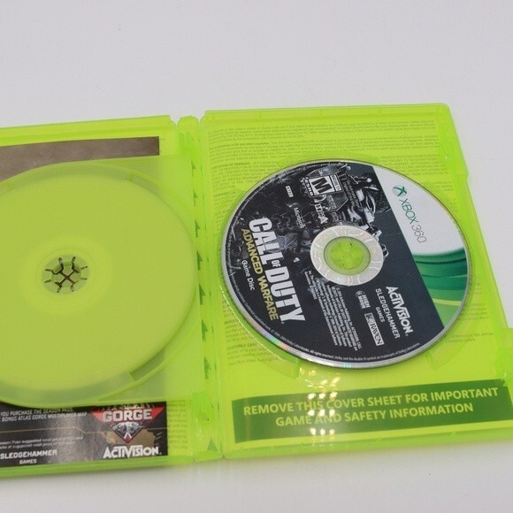 Xbox 360 Call of Duty Advanced Warfare Game Case & Disc With Booklet - Picture 3 of 5